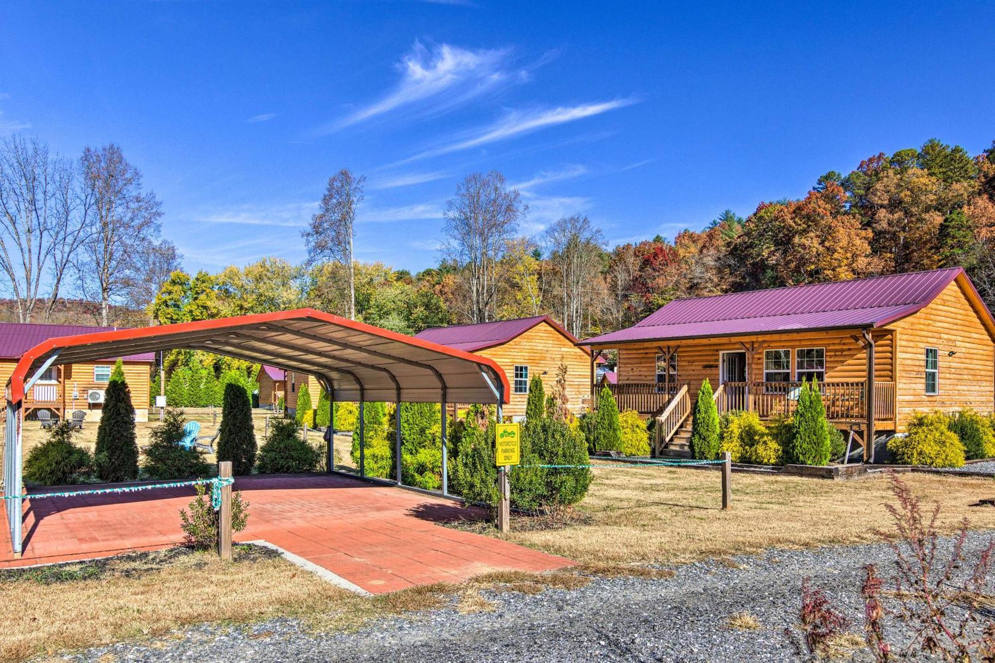 Cozy Smoky Mountain Cabin By Tuckasegee River! Bryson City Exteriér fotografie